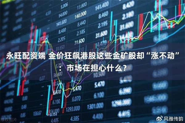 永旺配资端 金价狂飙港股这些金矿股却“涨不动”：市场在担心什么？